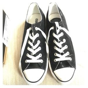 Black Sparkle Converse